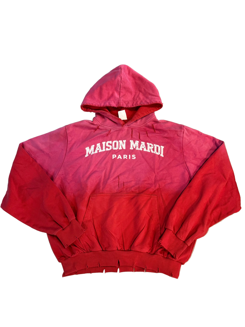 MAISON MARDI TWO TONE HOODIE