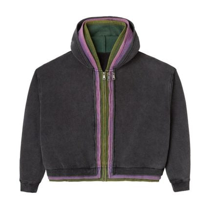 GOLD+VINTAGE GALLERY RASPBERRY HILLS 3 ZIP HOODIE