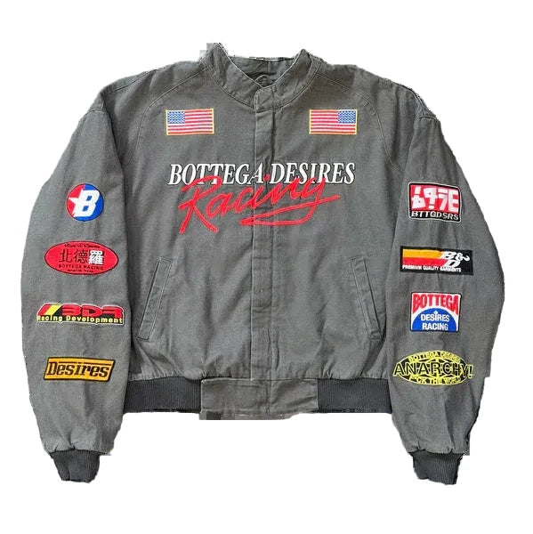 BOTTEGA DESIRES RACE BOMBER JACKET