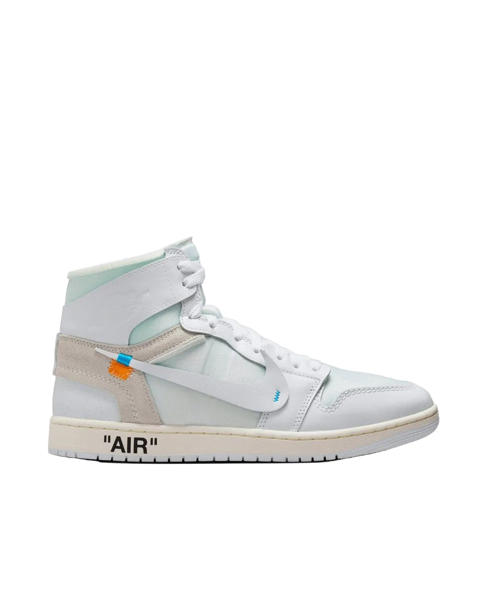 NIKE X OFF WHITE AIR JORDAN 1 ALASKA SNEAKERS