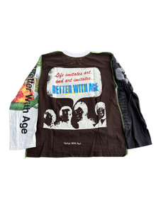 BETTER WITH AGE LETS DANCE GREY TEE