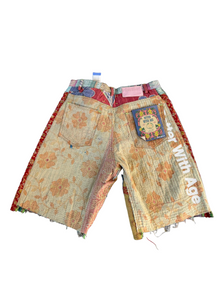 BETTER WITH AGE QUILTED SHORTS