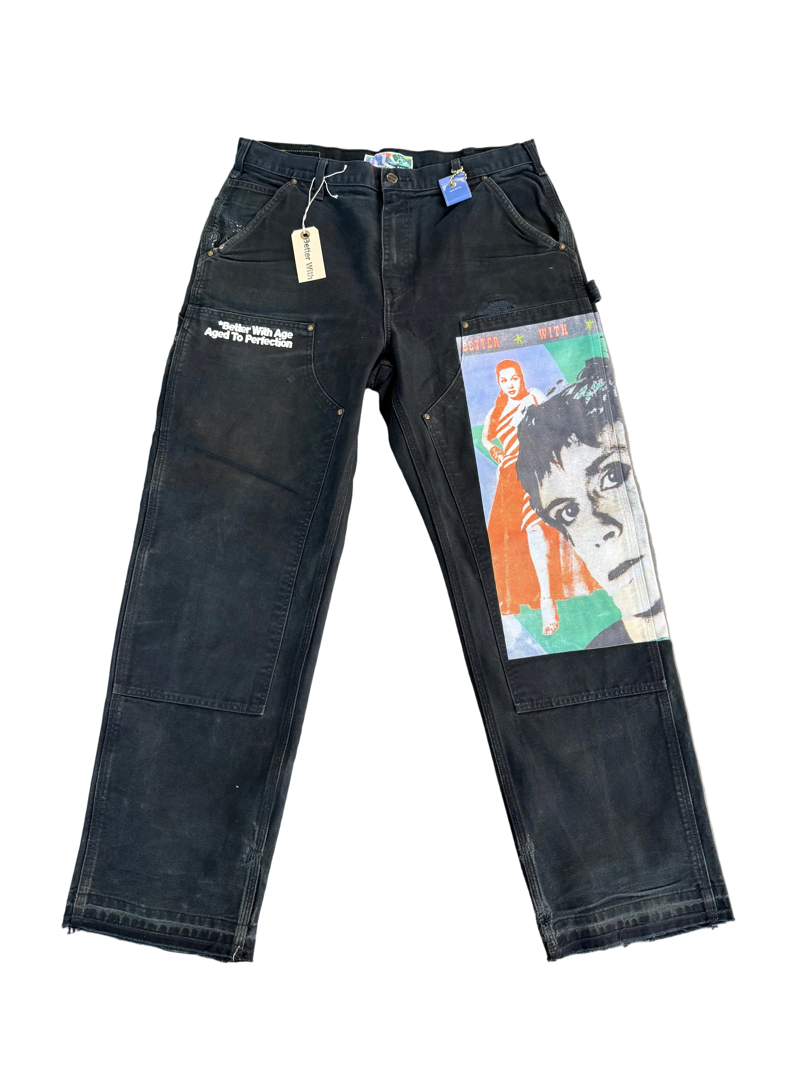 BETTER WITH AGE KNUCKLEHEAD BLACK TROUSER