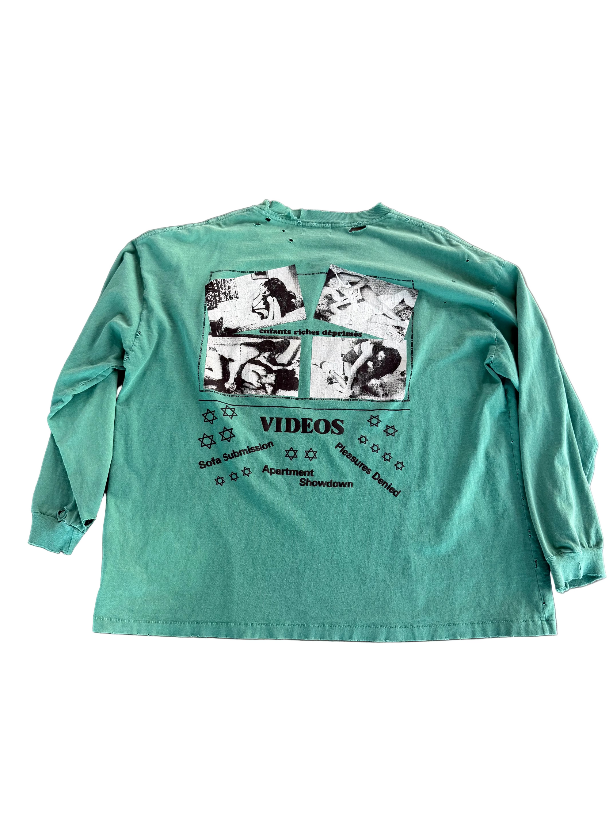 ENFANTS RICHES DEPRIMES PLEASURES DENIED LONG SLEEVE