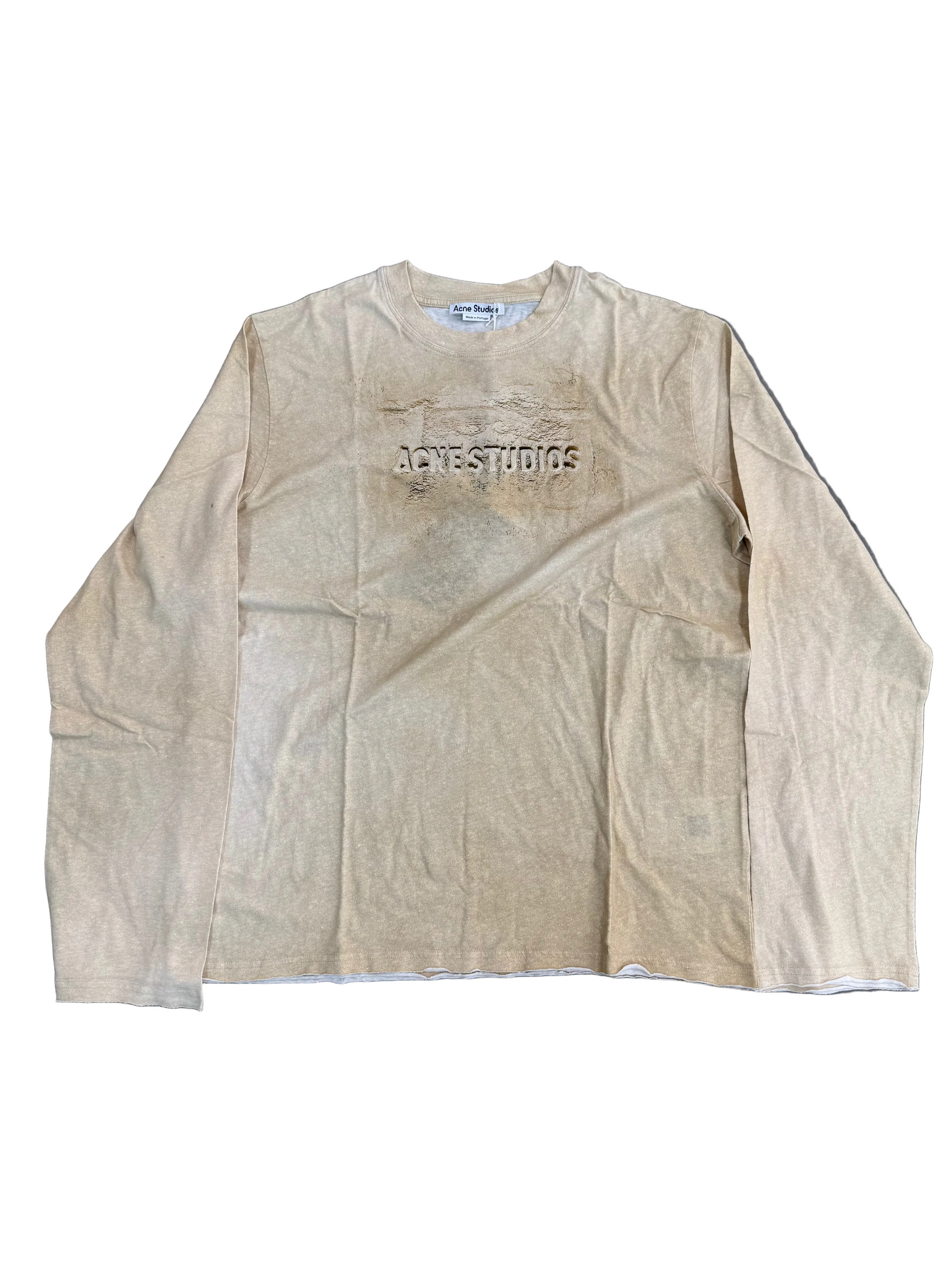 ACNE STUDIOS SAND BEIGE LONG SLEEVE