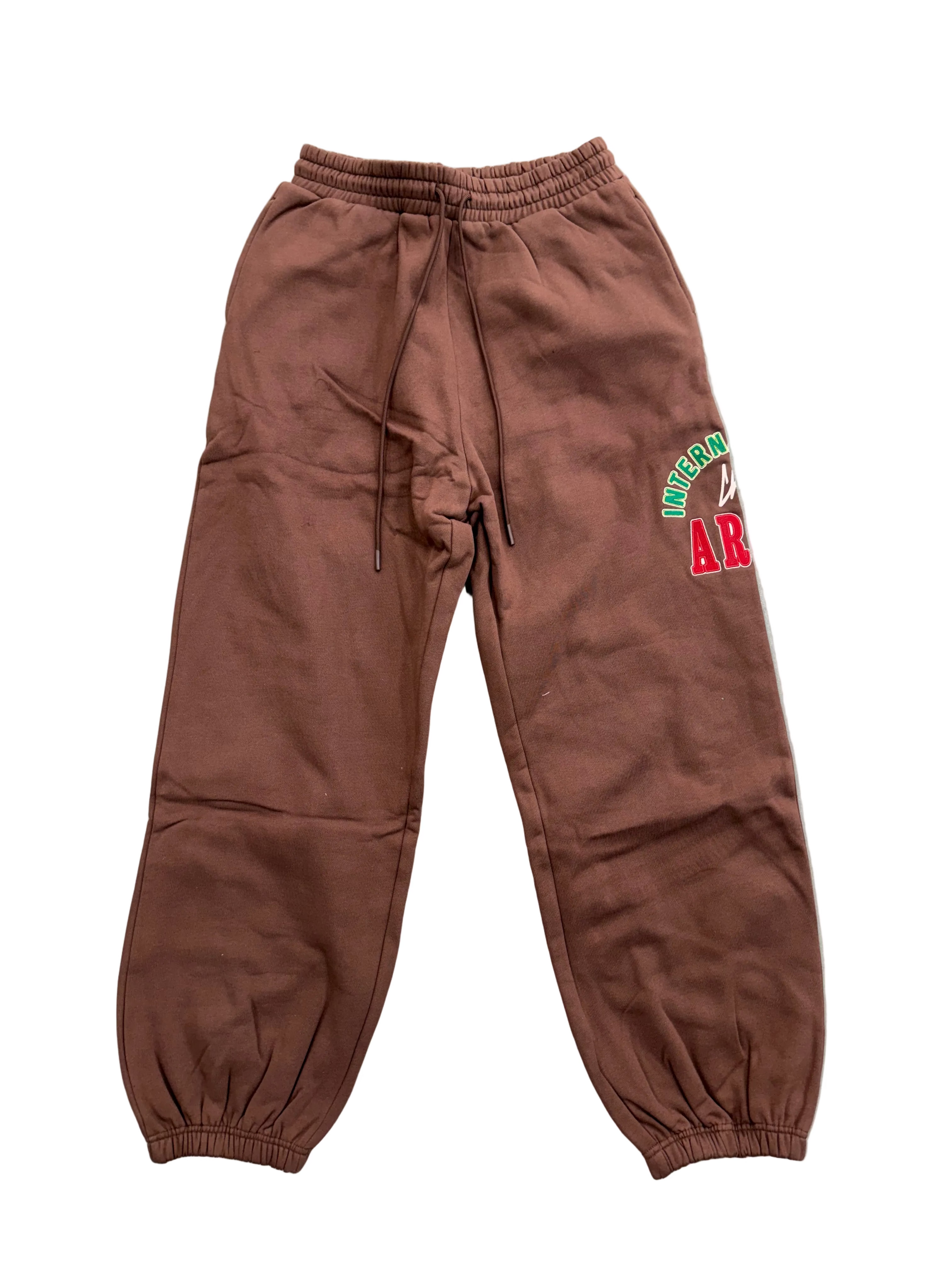 HAPPY MEMORIES DONT DIE HMDD TRIBE BROWN SWEATPANTS