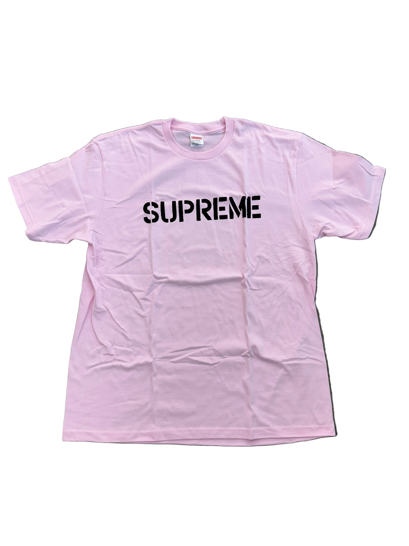 SUPREME PINK HARD TEE