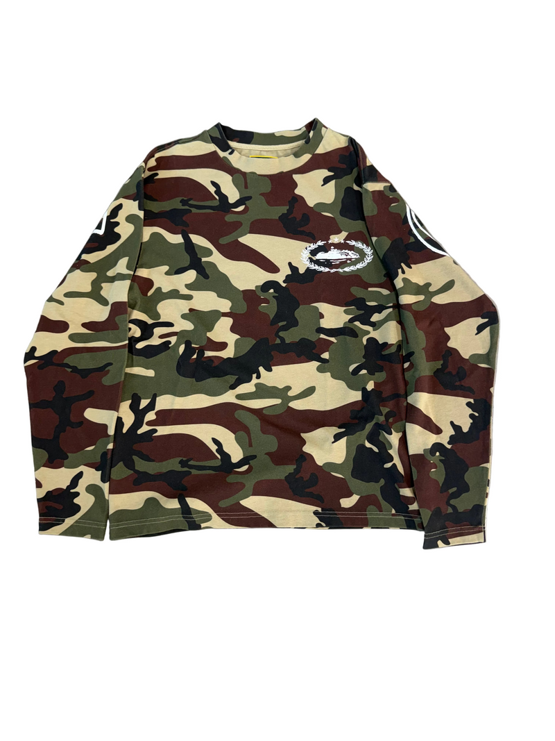 CORTEIZ CAMO LONG SLEEVE TEE