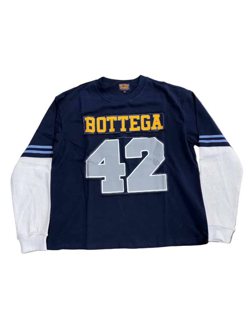 BOTTEGA DESIRES JACKIE ROBINSON LONG SLEEVE TEE
