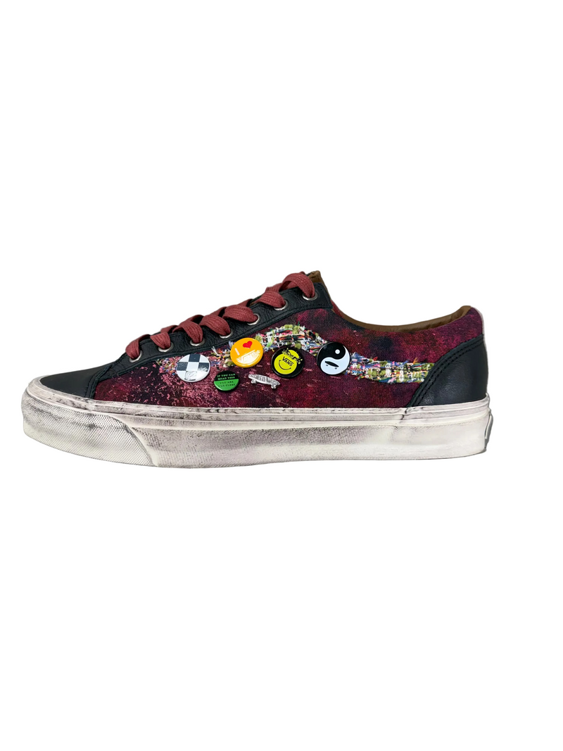 VANS LX OLD SKOOL 36 BURGUNDY