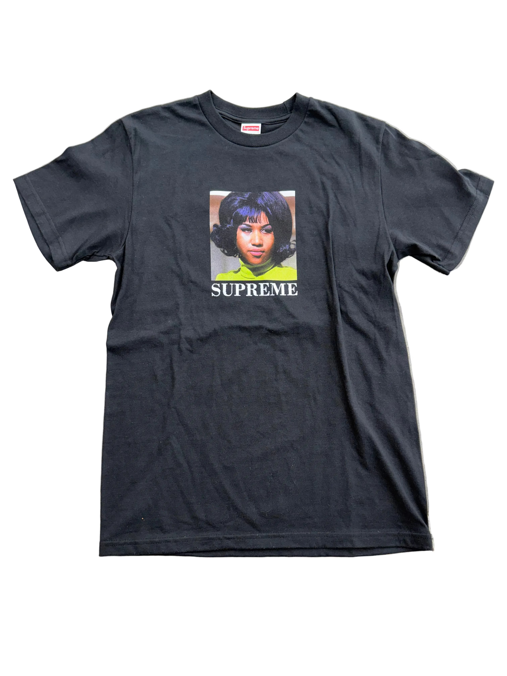 SUPREME ARETHA BLACK TEE