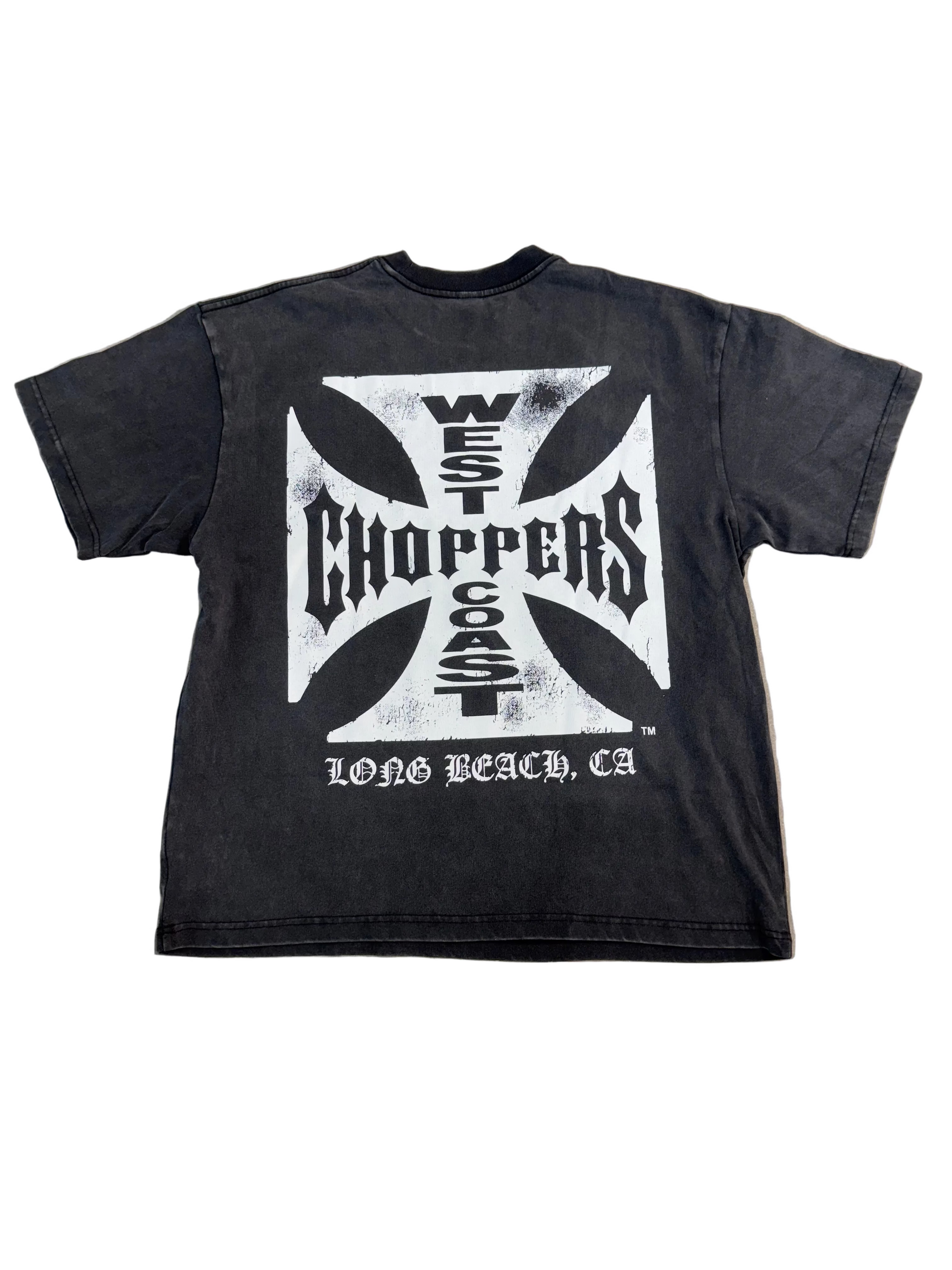 WEST COAST CHOPPERS BLACK LOGO TEE