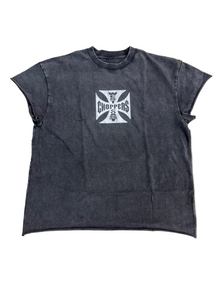 WEST COAST CHOPPERS LOGO CUTOFF TEE