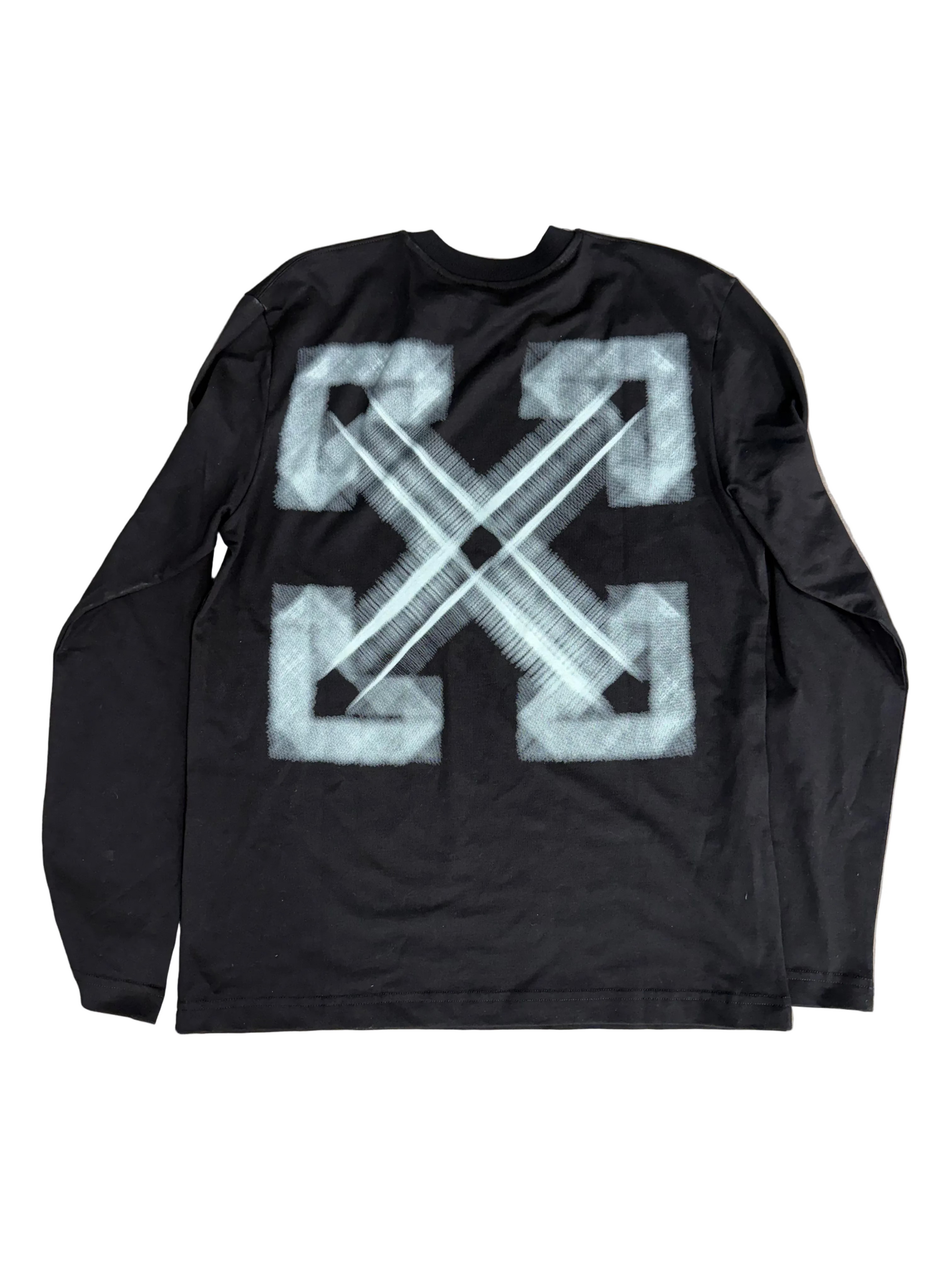 OFF WHITE LOGO LONGSLEEVE TEE