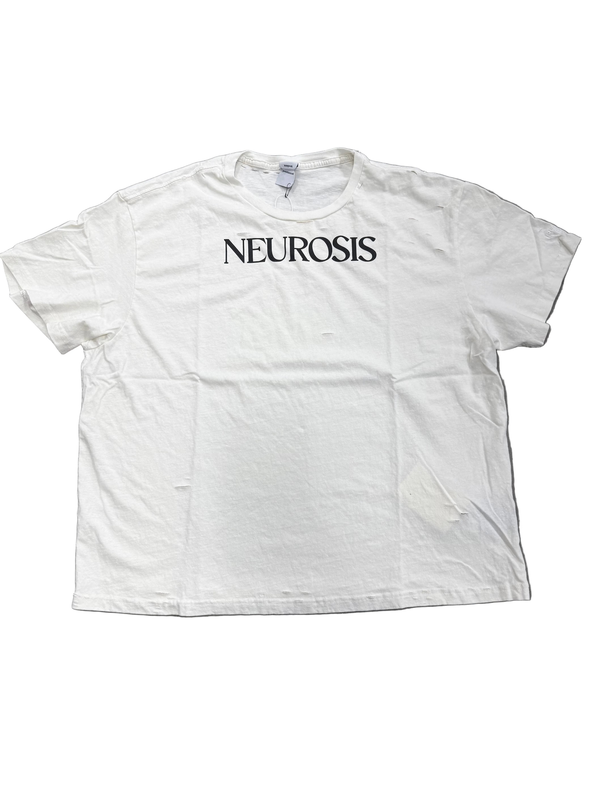 PROTOCOL INDEX WHITE NEUROSIS TEE