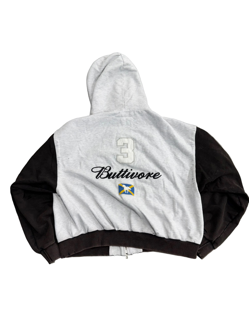 PROTOCOL INDEX BUTTIVORE ZIP UP HOODIE