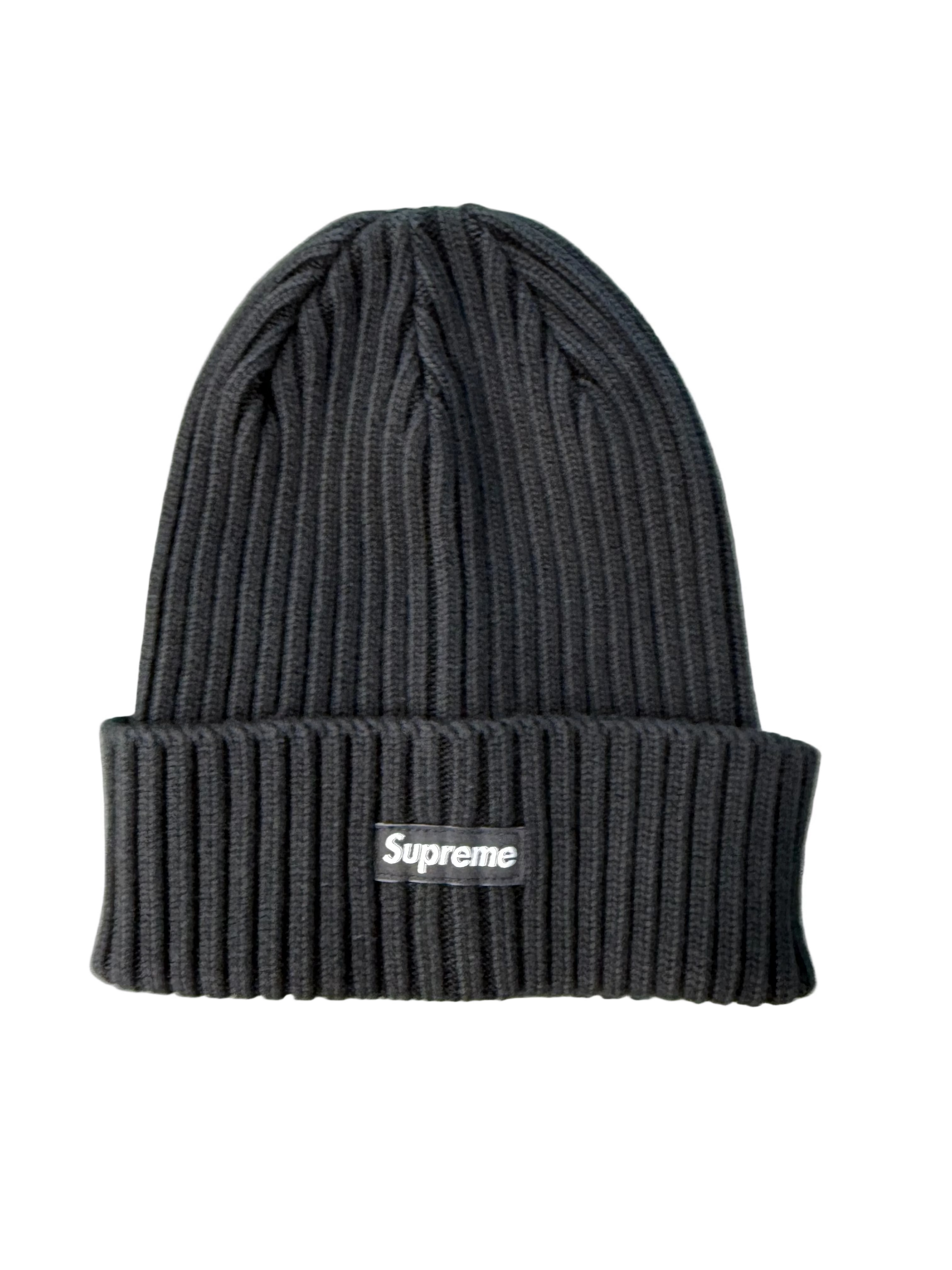 SUPREME BLACK BOGO BEANIE