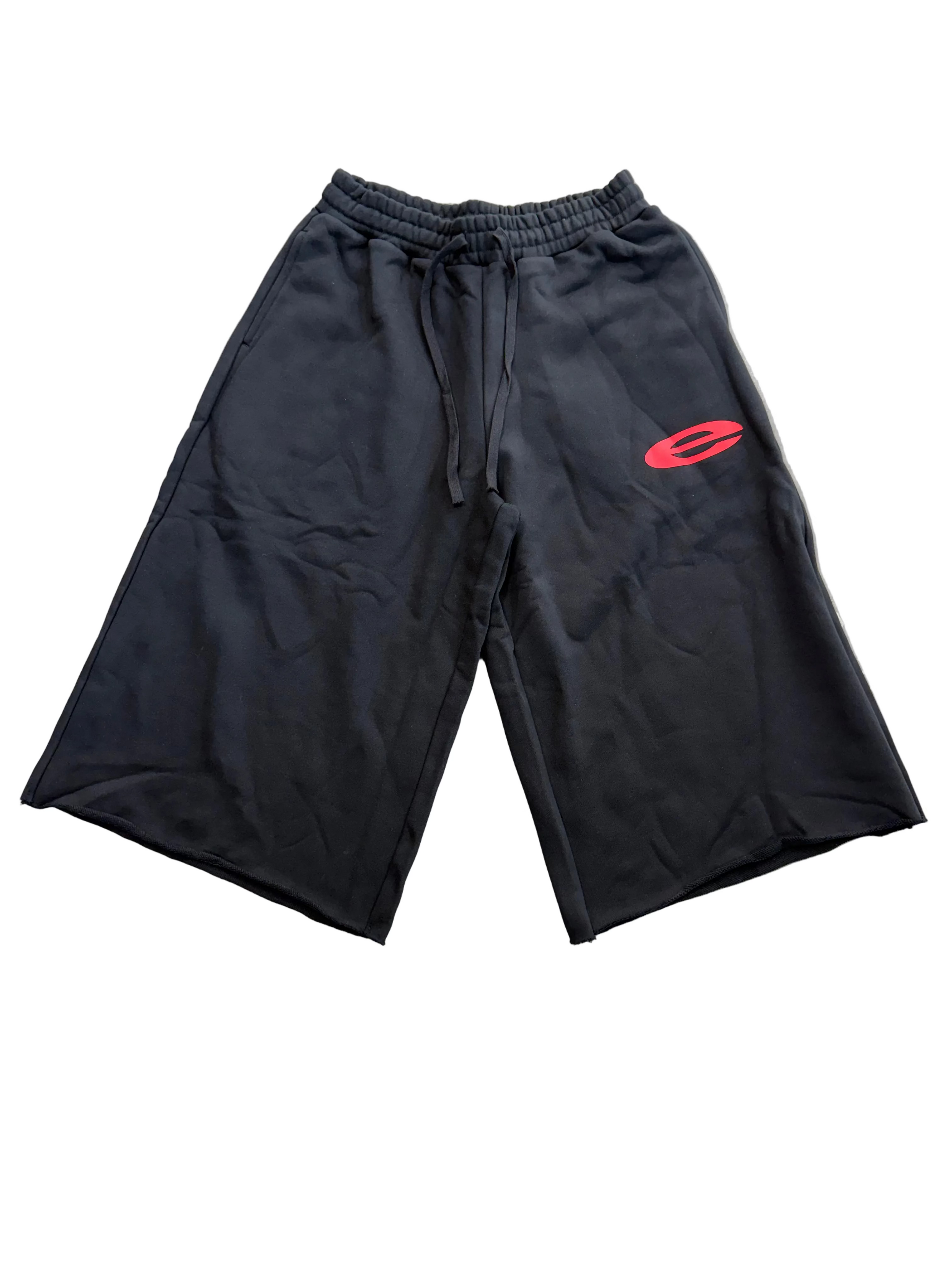 ETERNAL FLARE BLACK LONG JOHN SHORTS