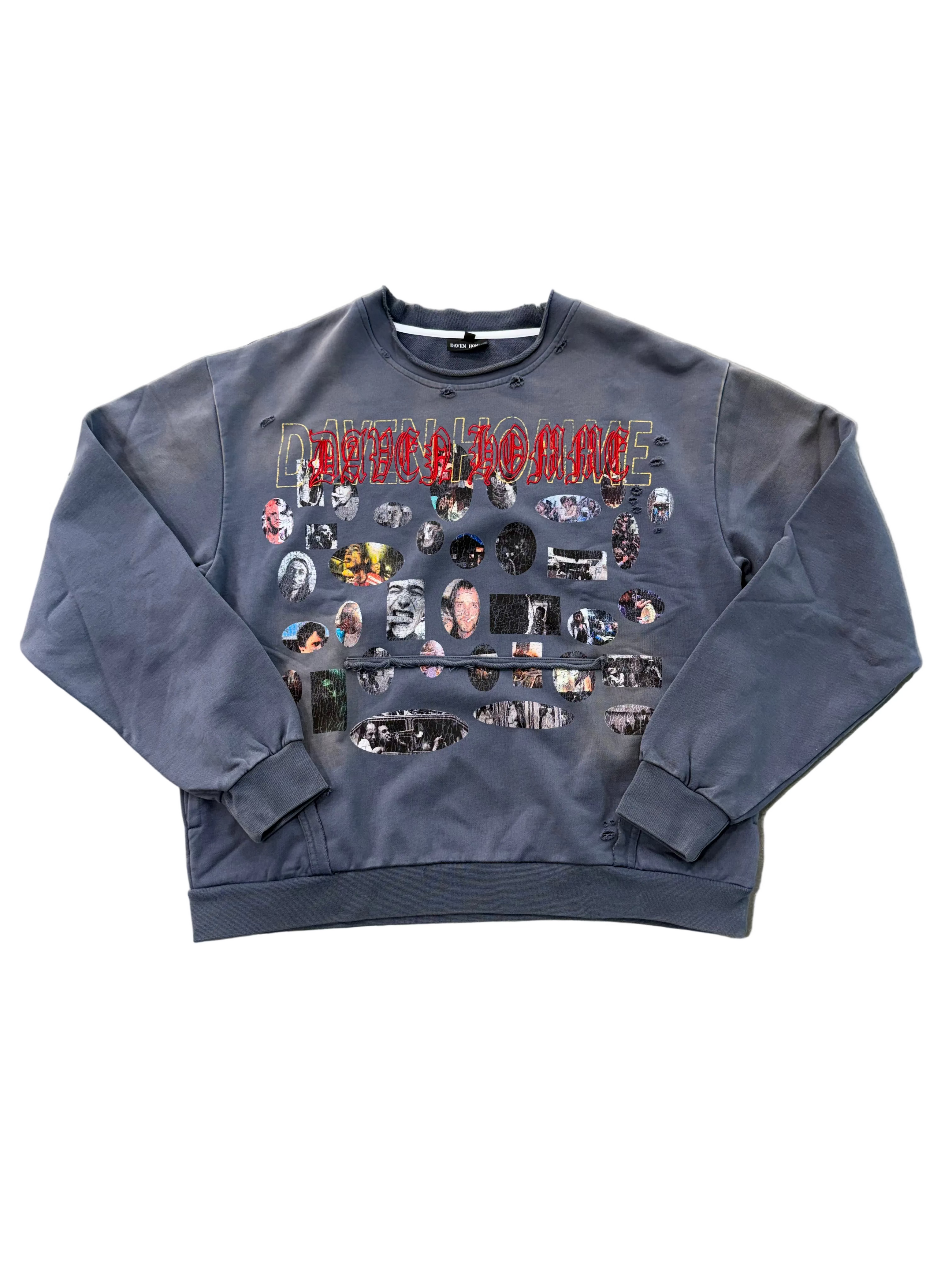 DAVEN HOMME NUMBERS CREWNECK