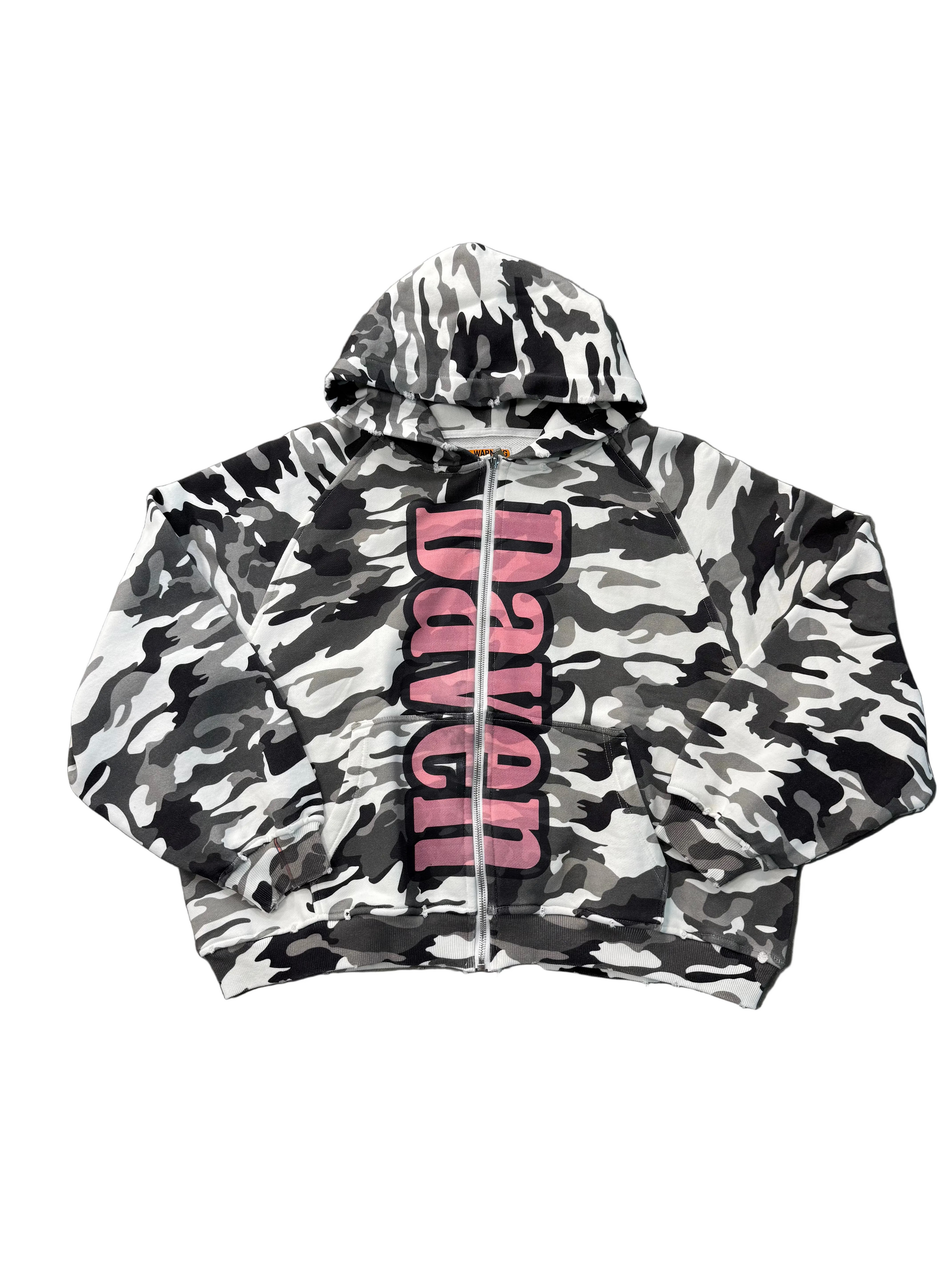 DAVEN HOMME FOREVER YOUNG ZIP UP HOODIE