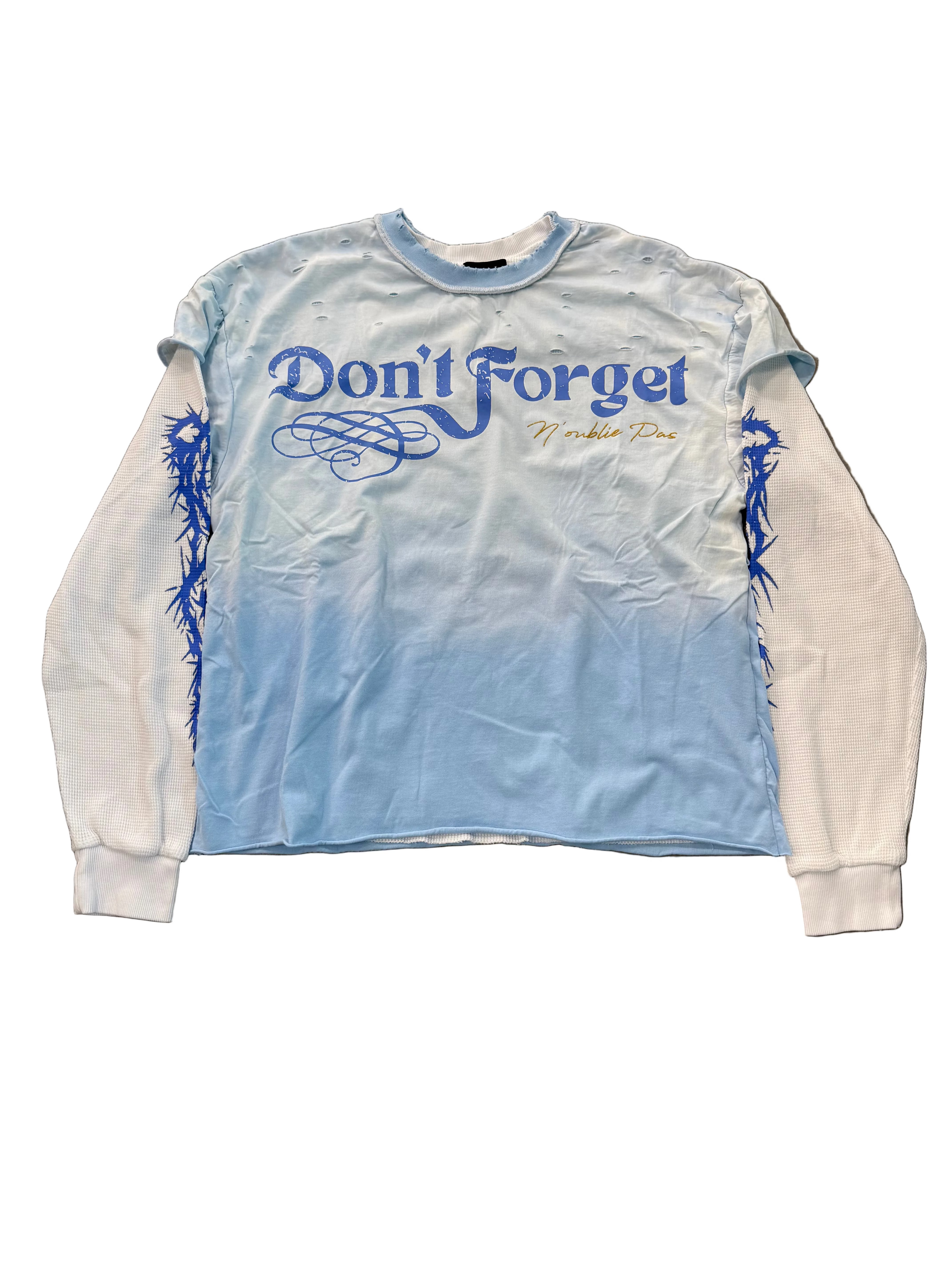 N’OUBLIE PAS BLANCO THERMAL LS TEE