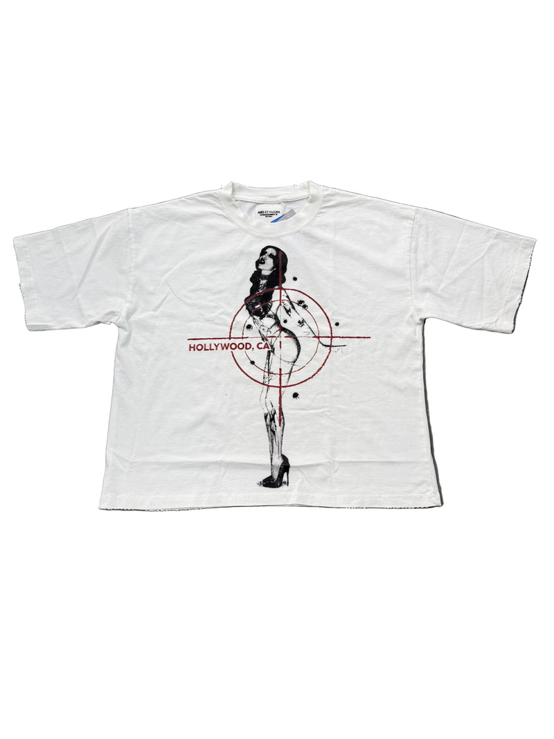 AMIS ET FLEUR DEAD SHOT TEE
