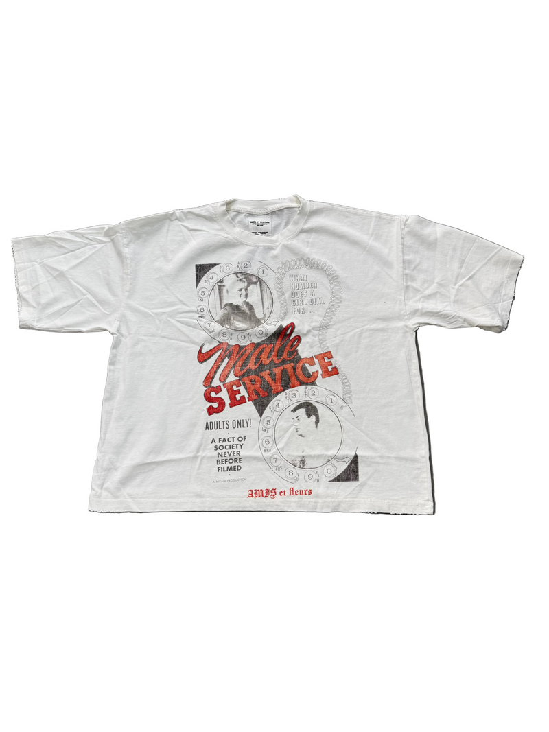 AMIS ET FLEURS MALE SERVICE TEE
