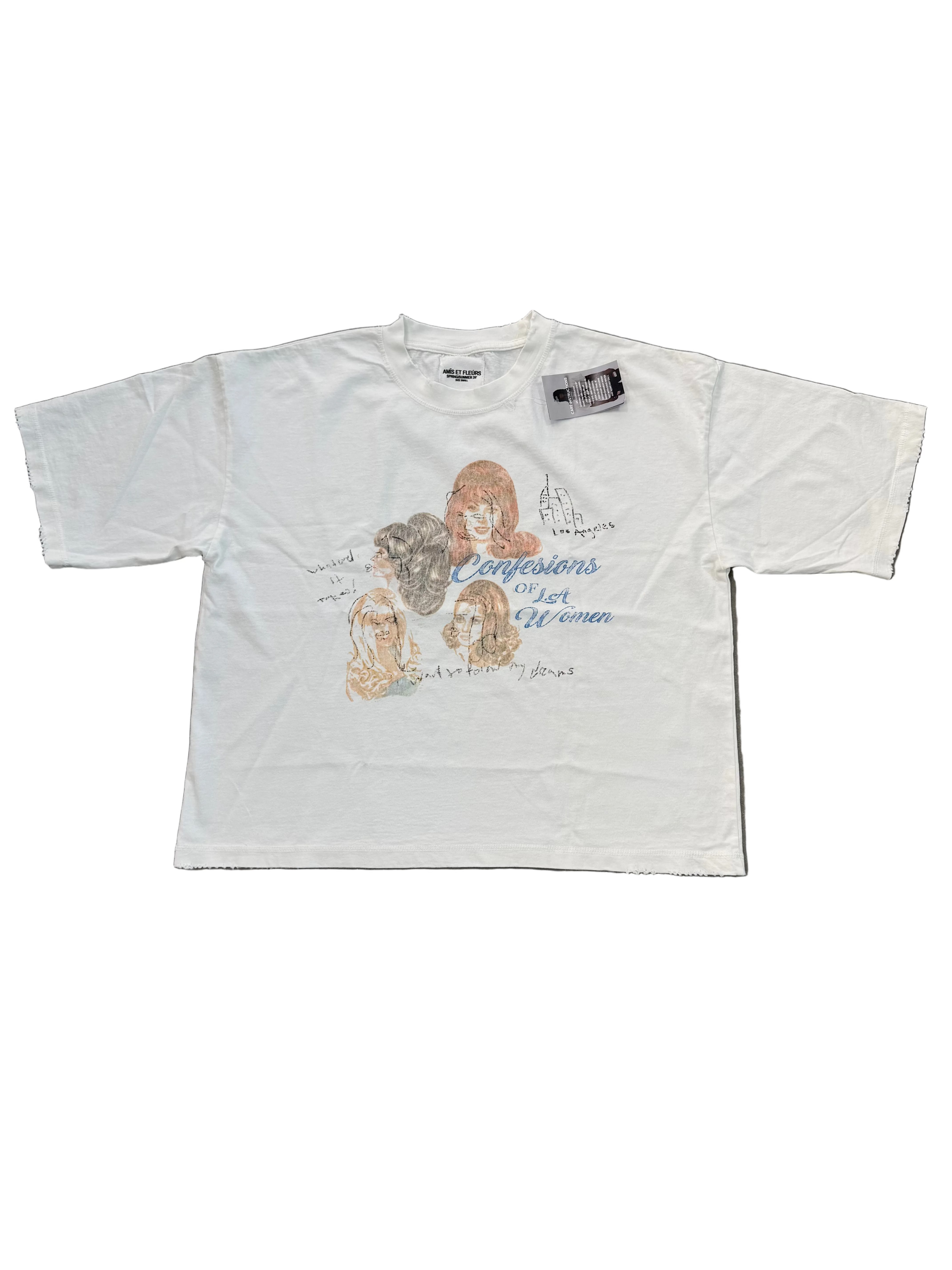 AMIS ET FLEURS CONFESSION TEE
