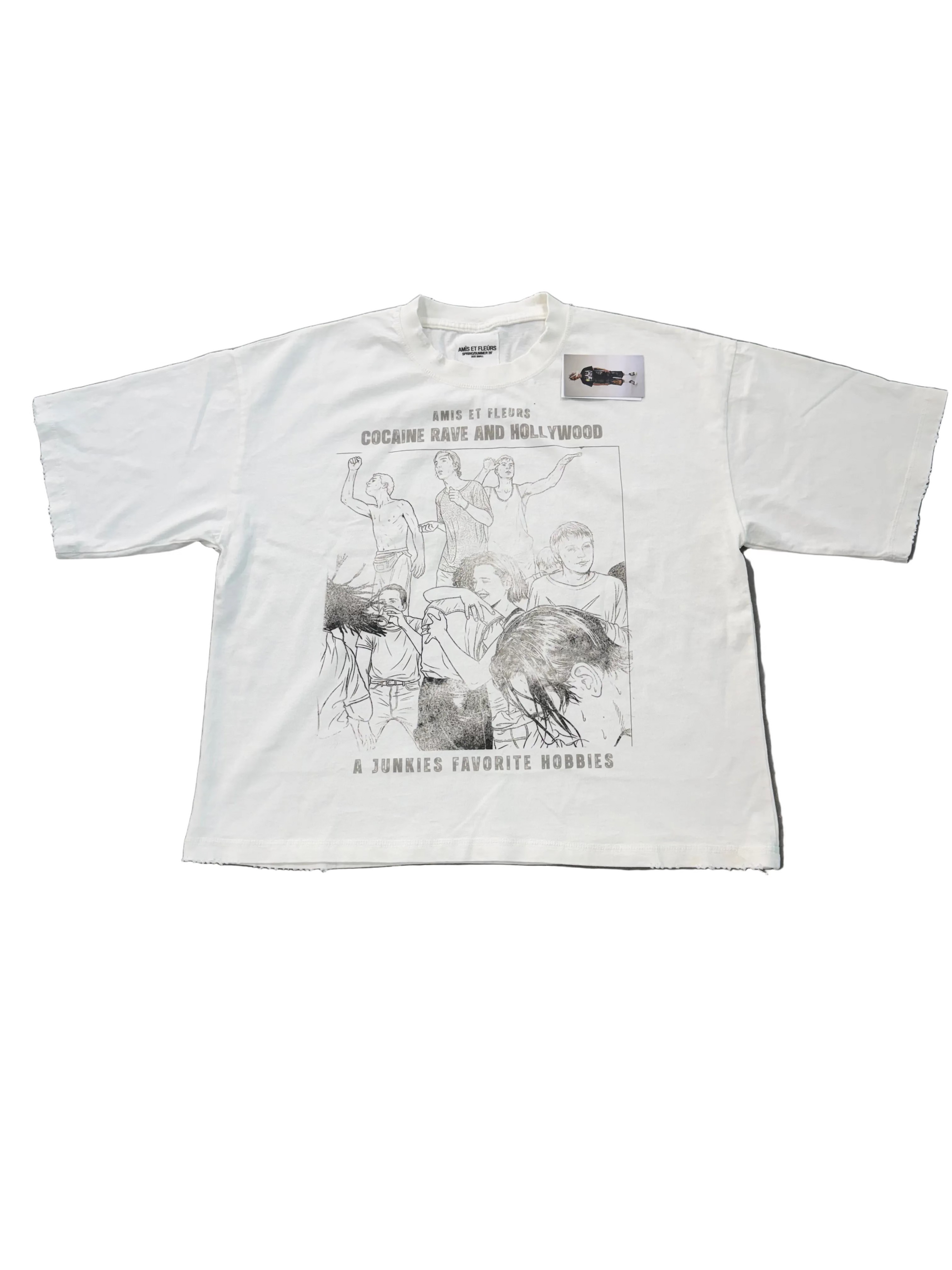AMIS ET FLEURS COCAINE RAVE TEE