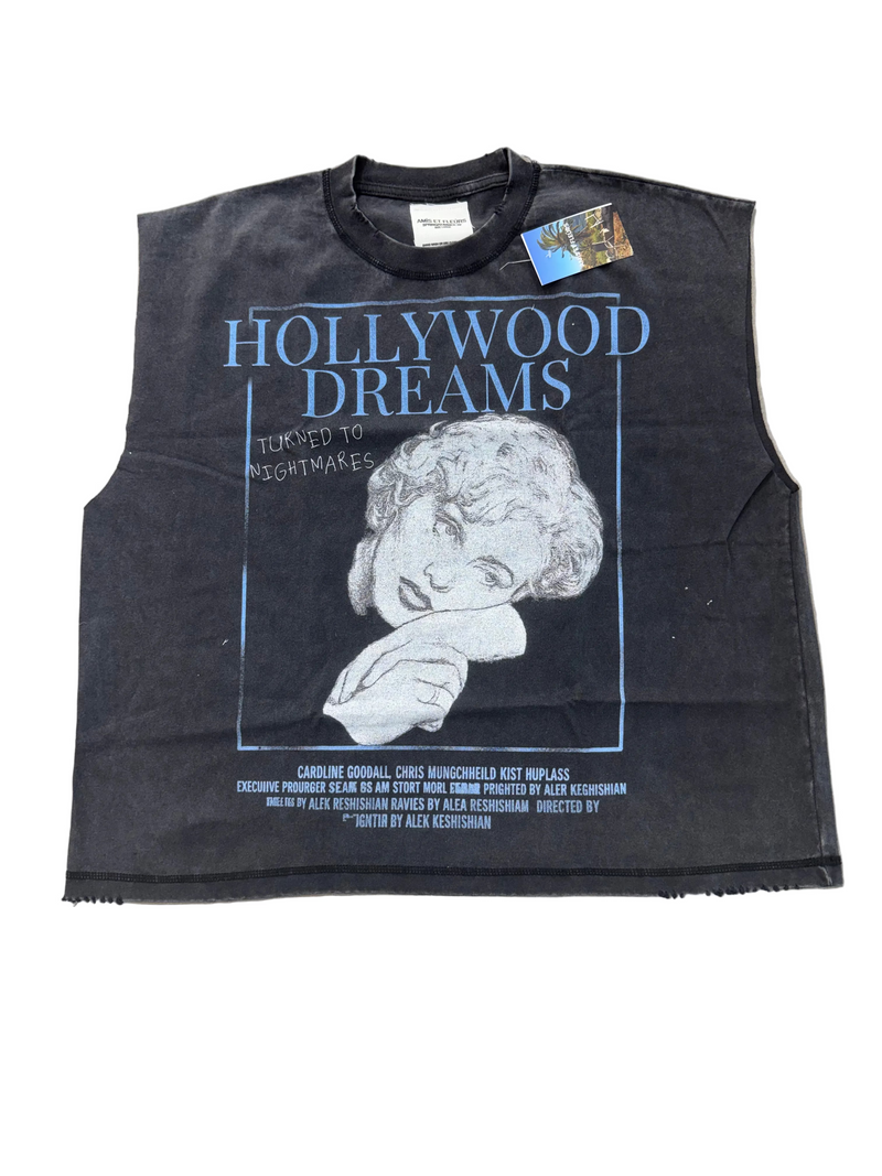 AMIS ET FLEURS HOLLYWOOD DREAMS CUTOFF TEE