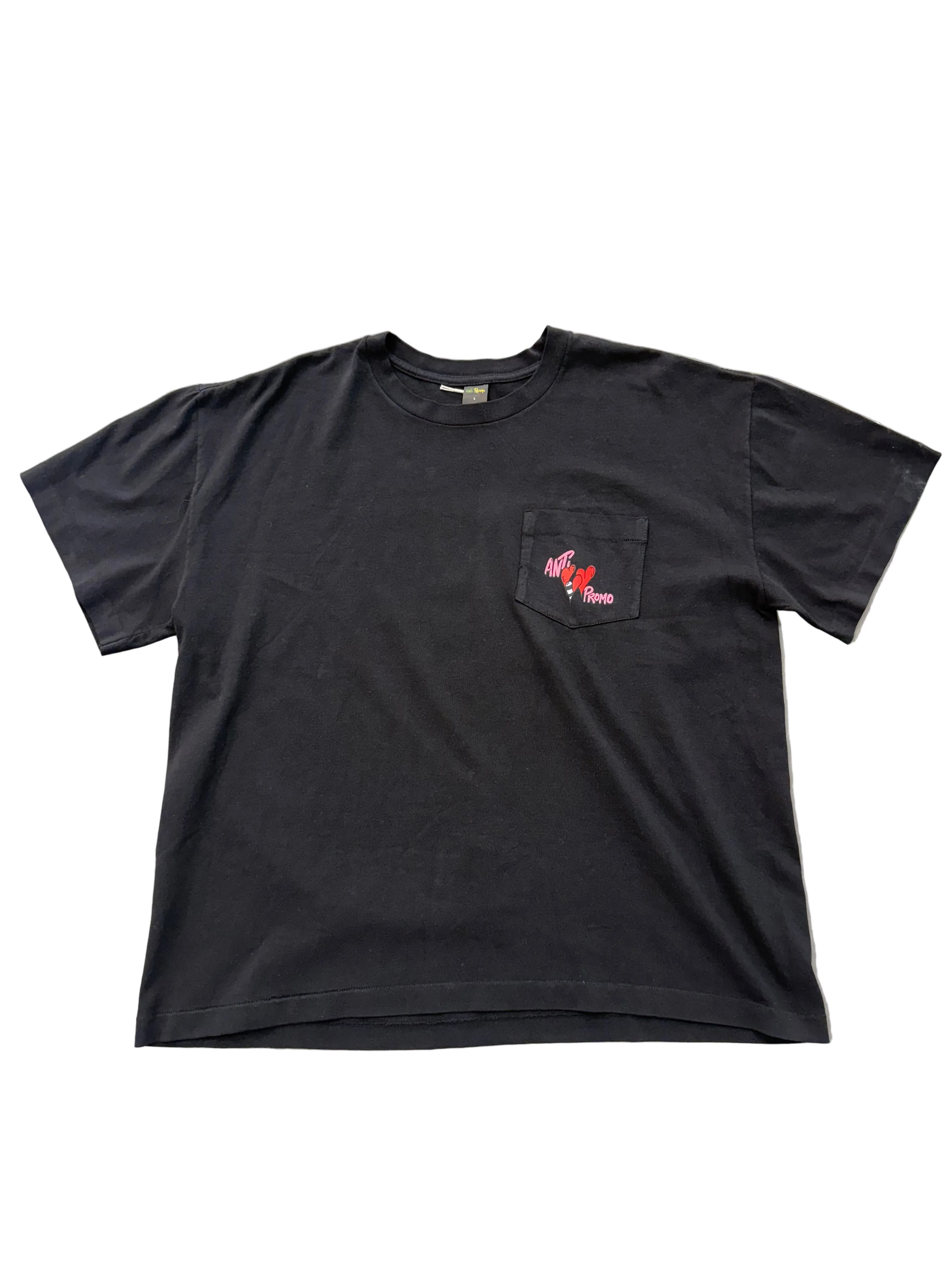 MATTY BOY ANTI PROMO PINK CHOMPER TEE