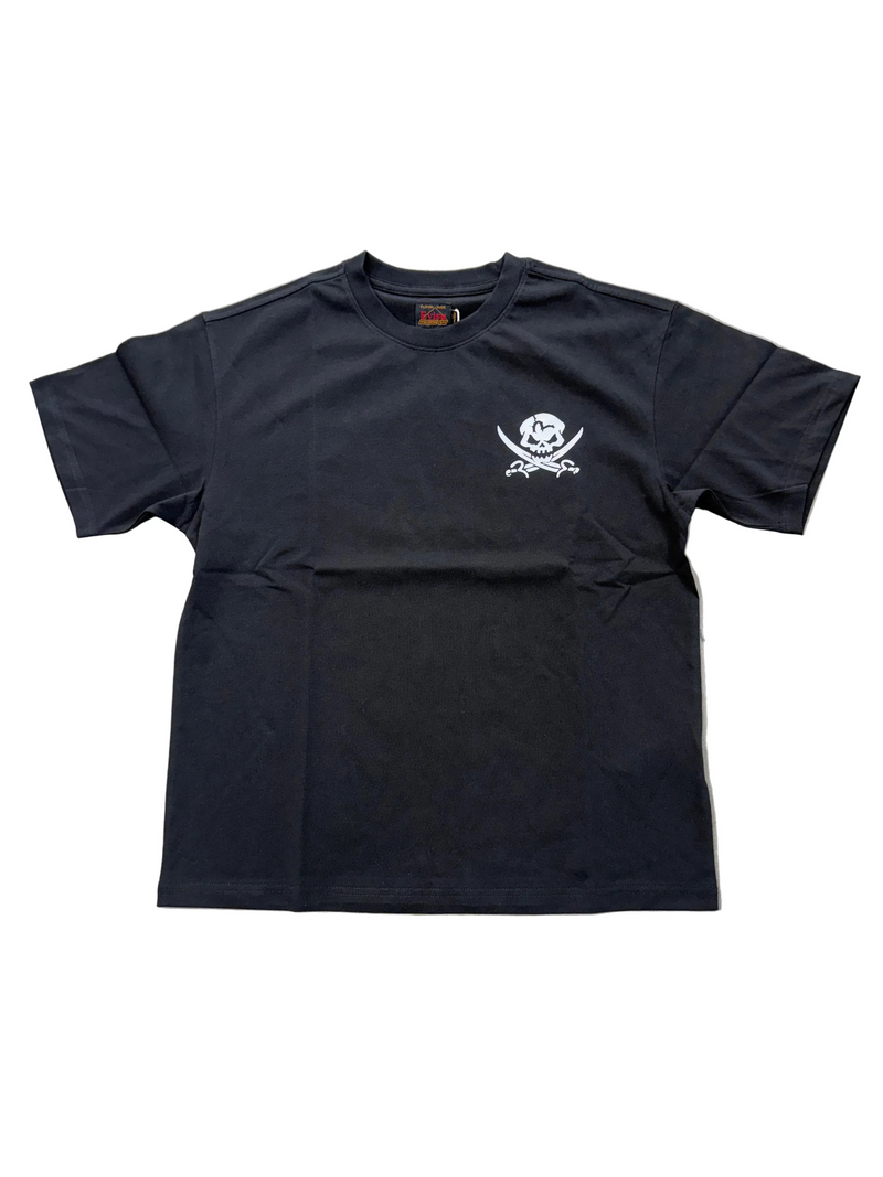EVISU DISTRESSED CAMO DAICOCK TEE