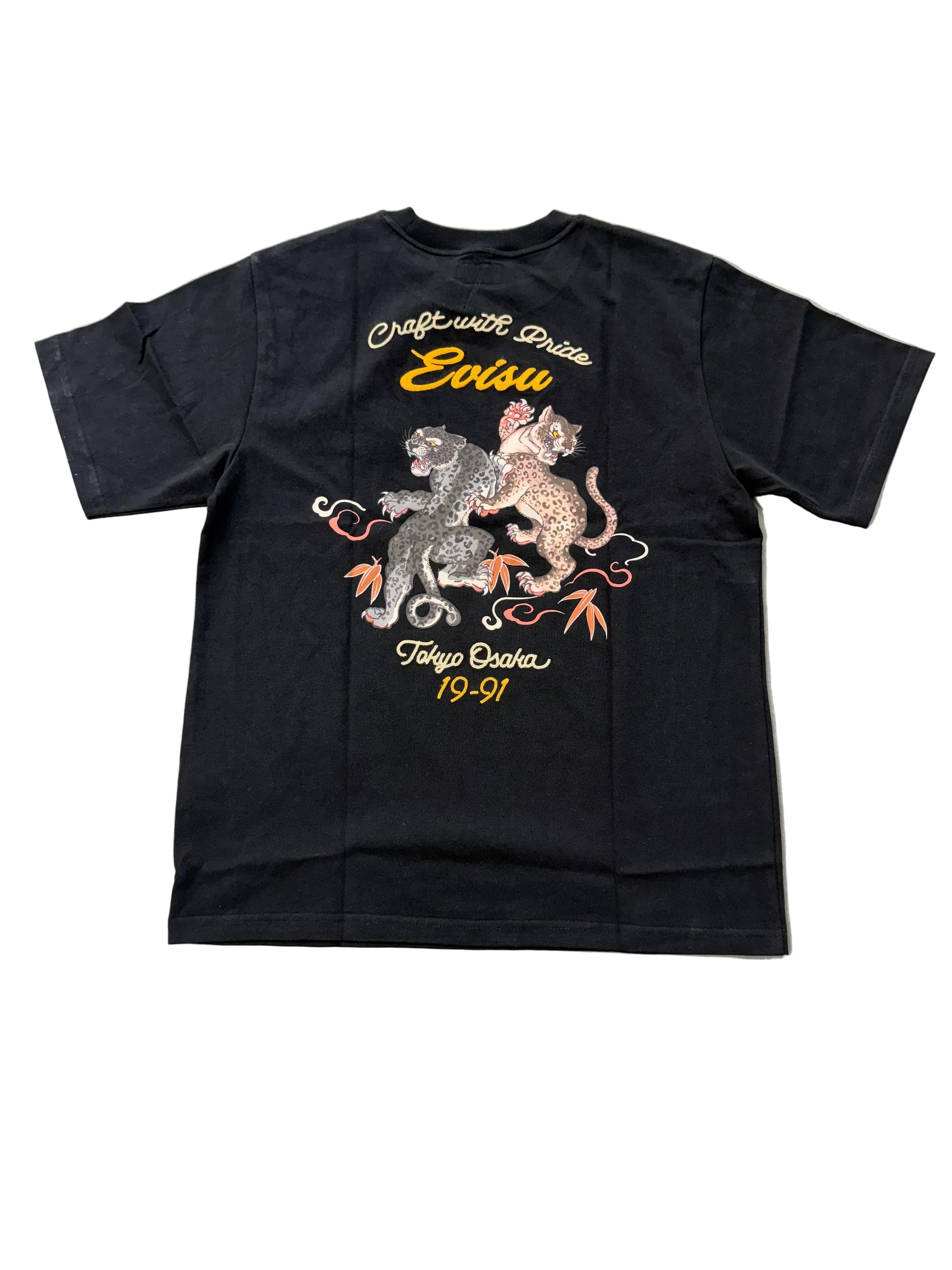 EVISU DUO LEOPARD TEE