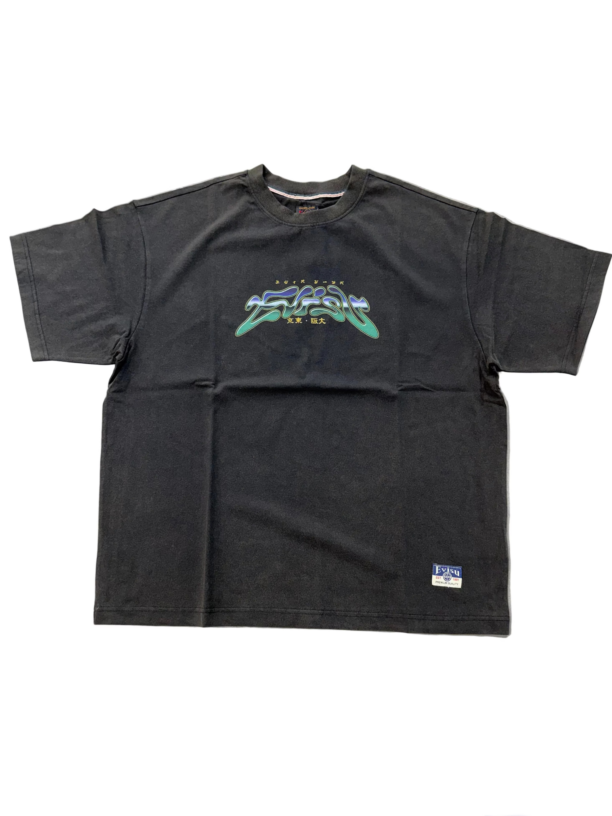 EVISU NEON LEOPARD TEE