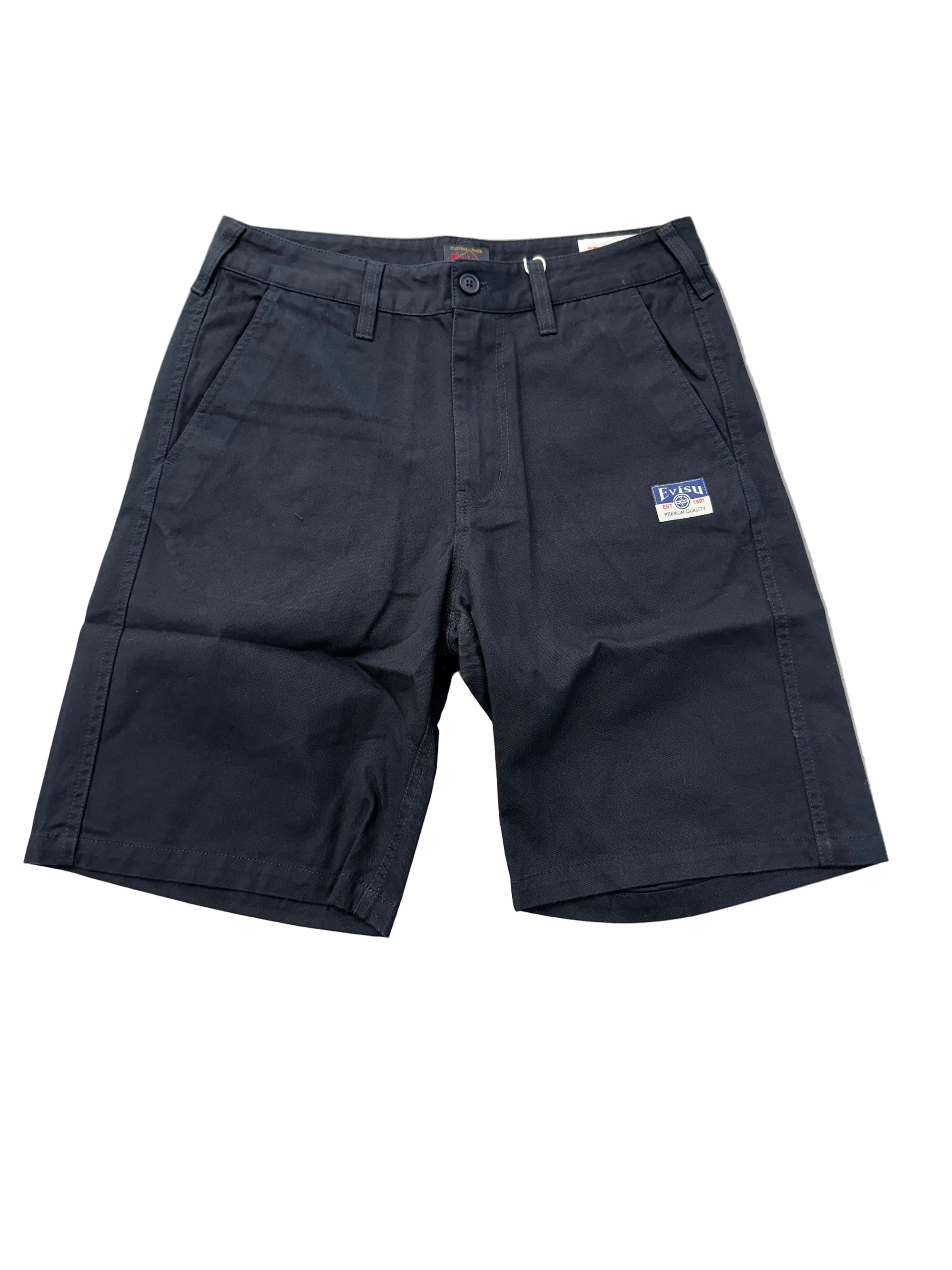 EVISU SEAGULL PRINT POCKET SHORTS
