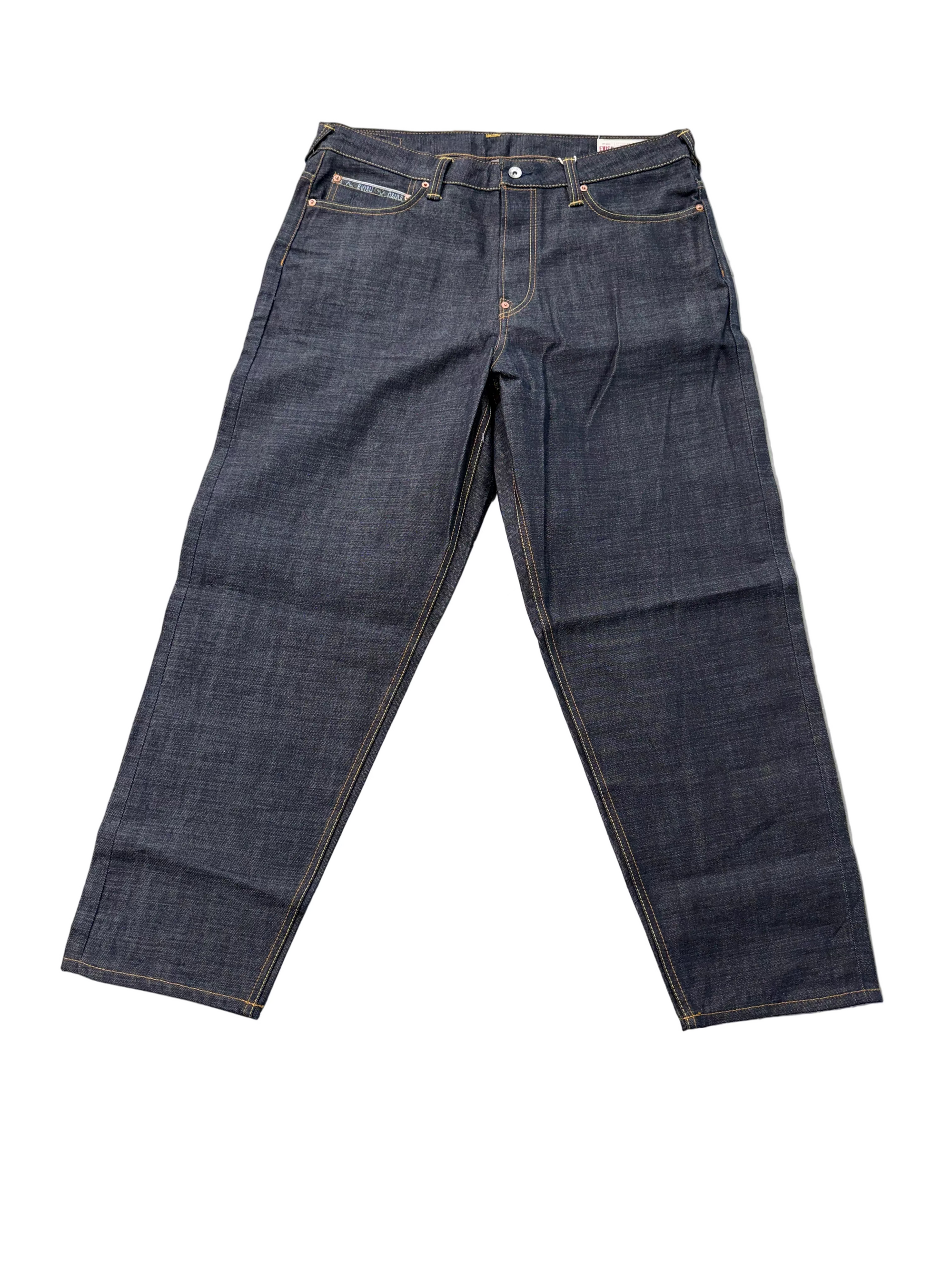 EVISU 7 POCKET LOGO SEAGULL EMBROIDERY JEANS