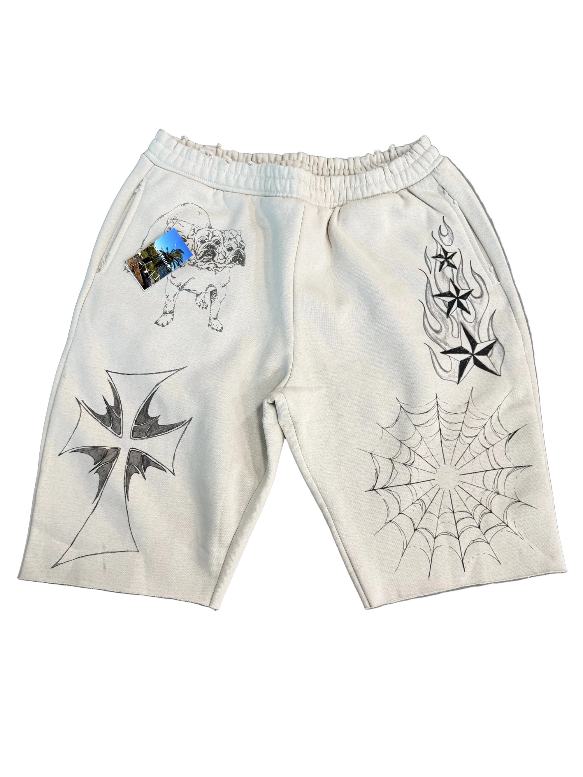 AMIS ET FLEURS SKETCH SHORTS