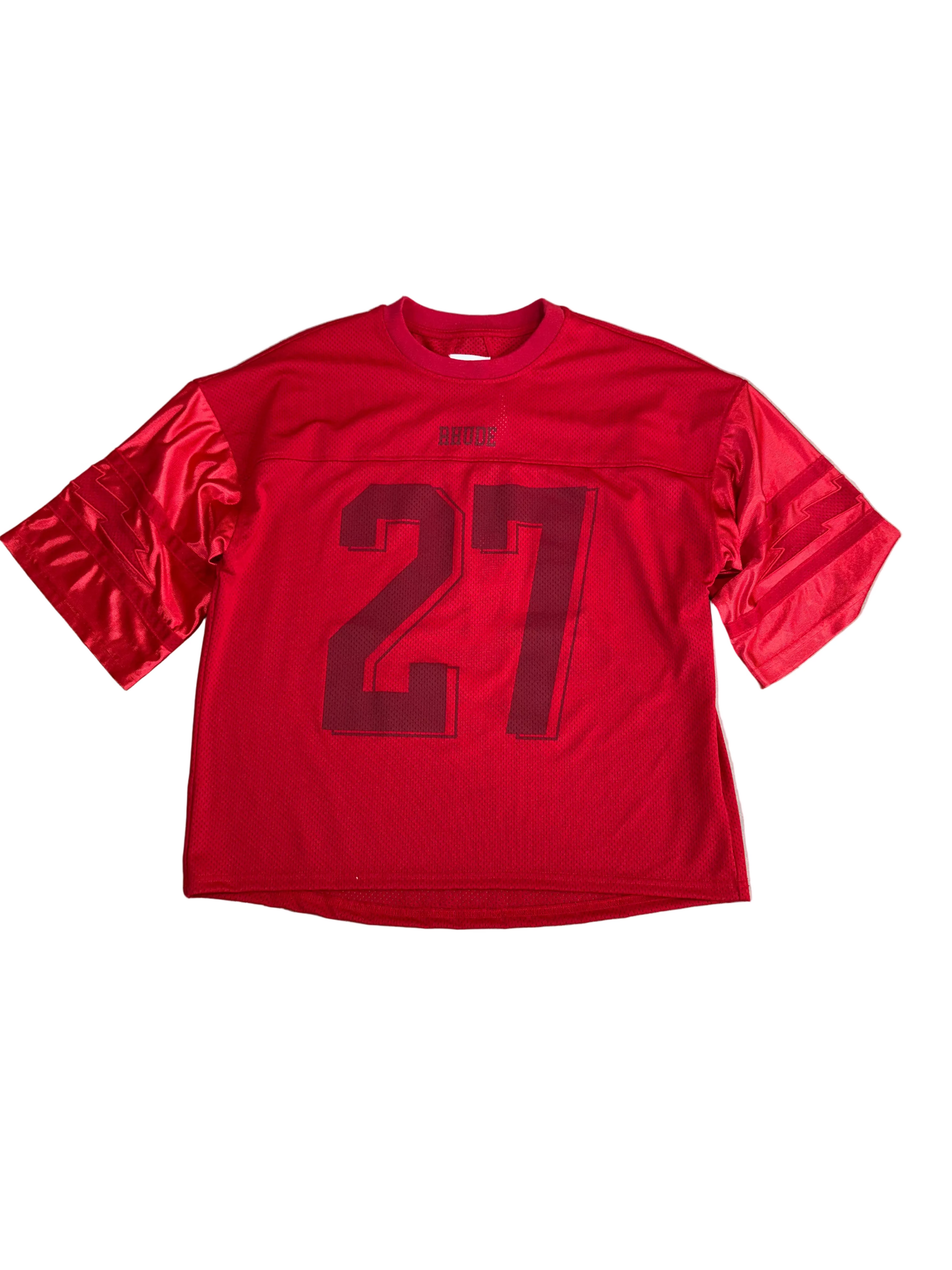 RHUDE LIGHTNING FOOTBALL JERSEY