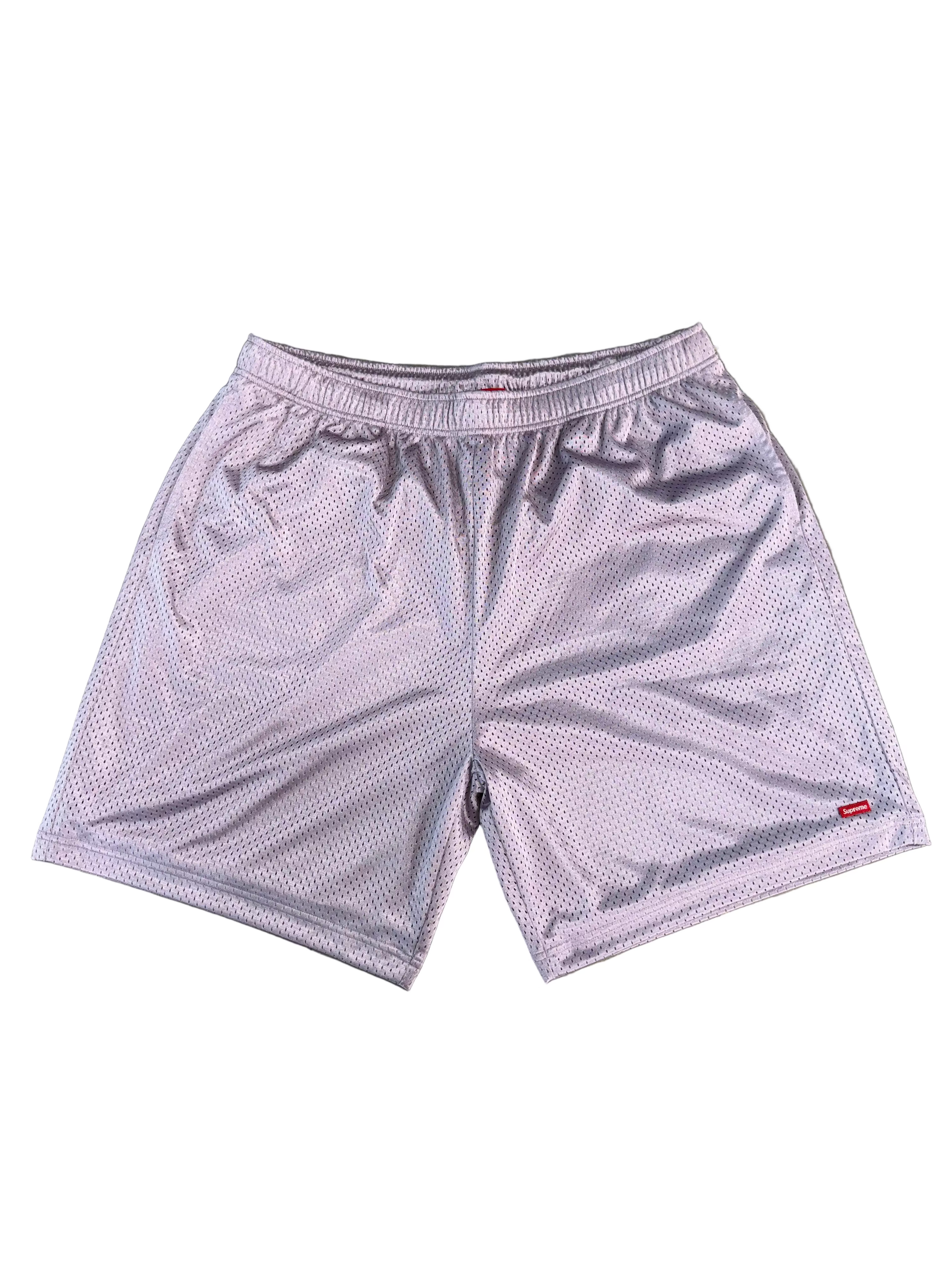 SUPREME PINK MESH SHORTS