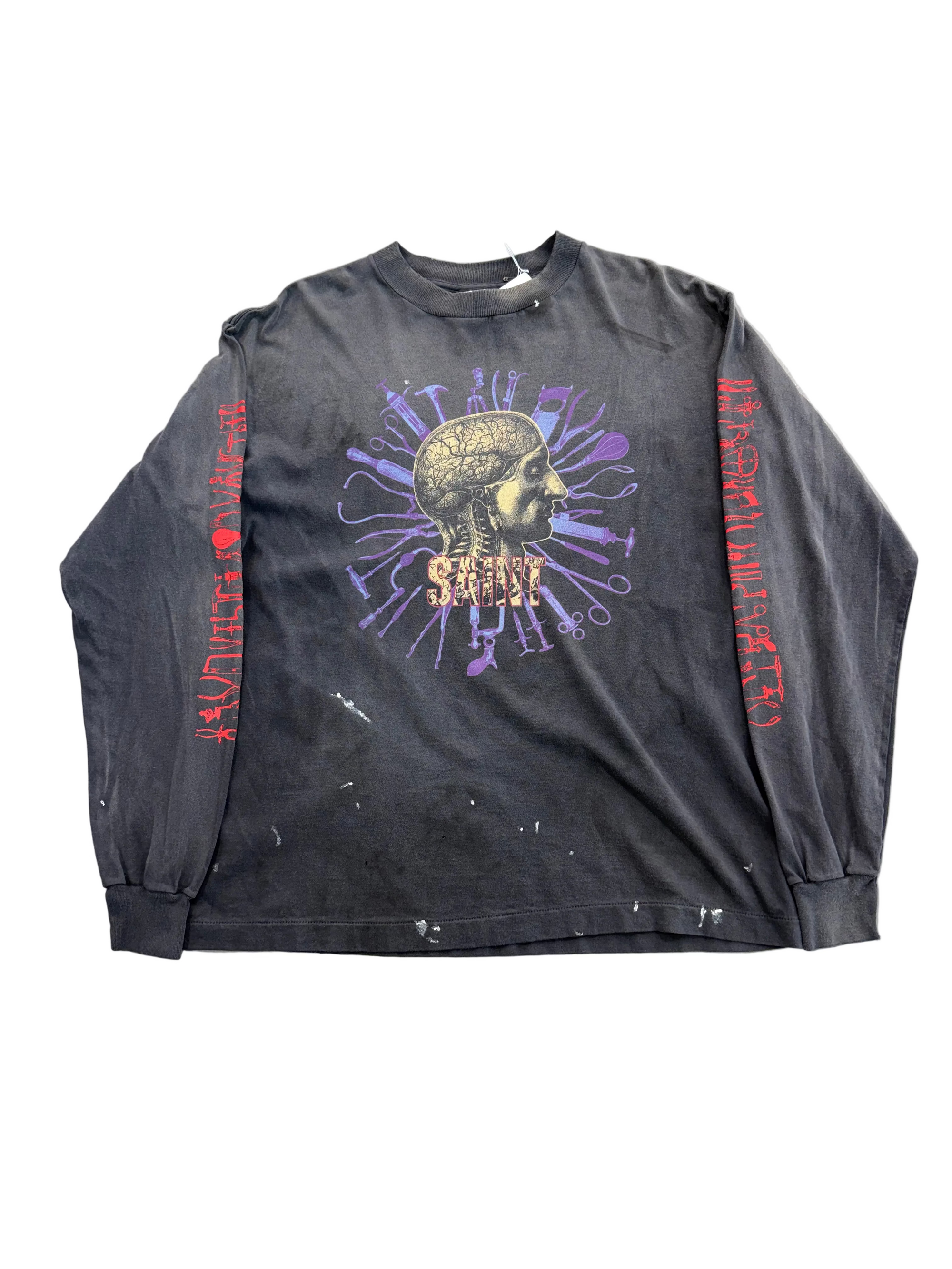 SAINT MICHAEL HEAD LONG SLEEVE TEE