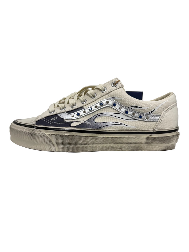 VANS LX OLD SKOOL 36 ARCHIVE FLAME MARSHMALLOW RHINESTONE