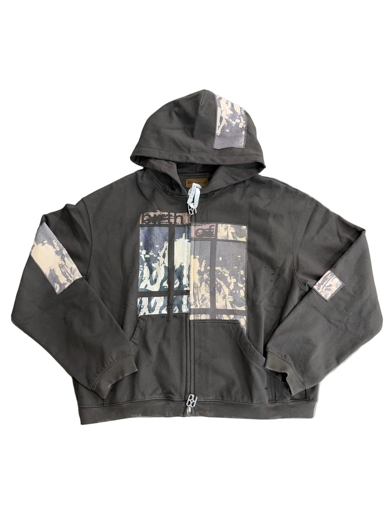 BIRTH OF ROYAL CHILD FLASHLIGHT ZIP UP HOODIE