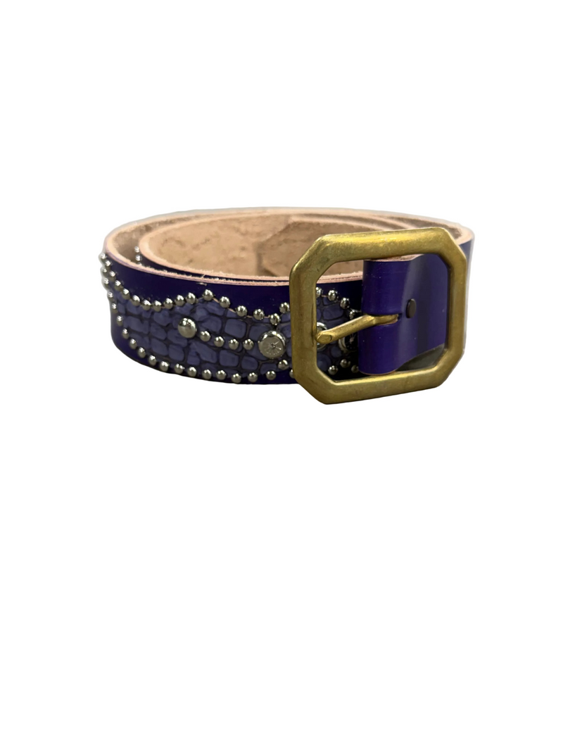 VINTAGE STUDDED BELTS