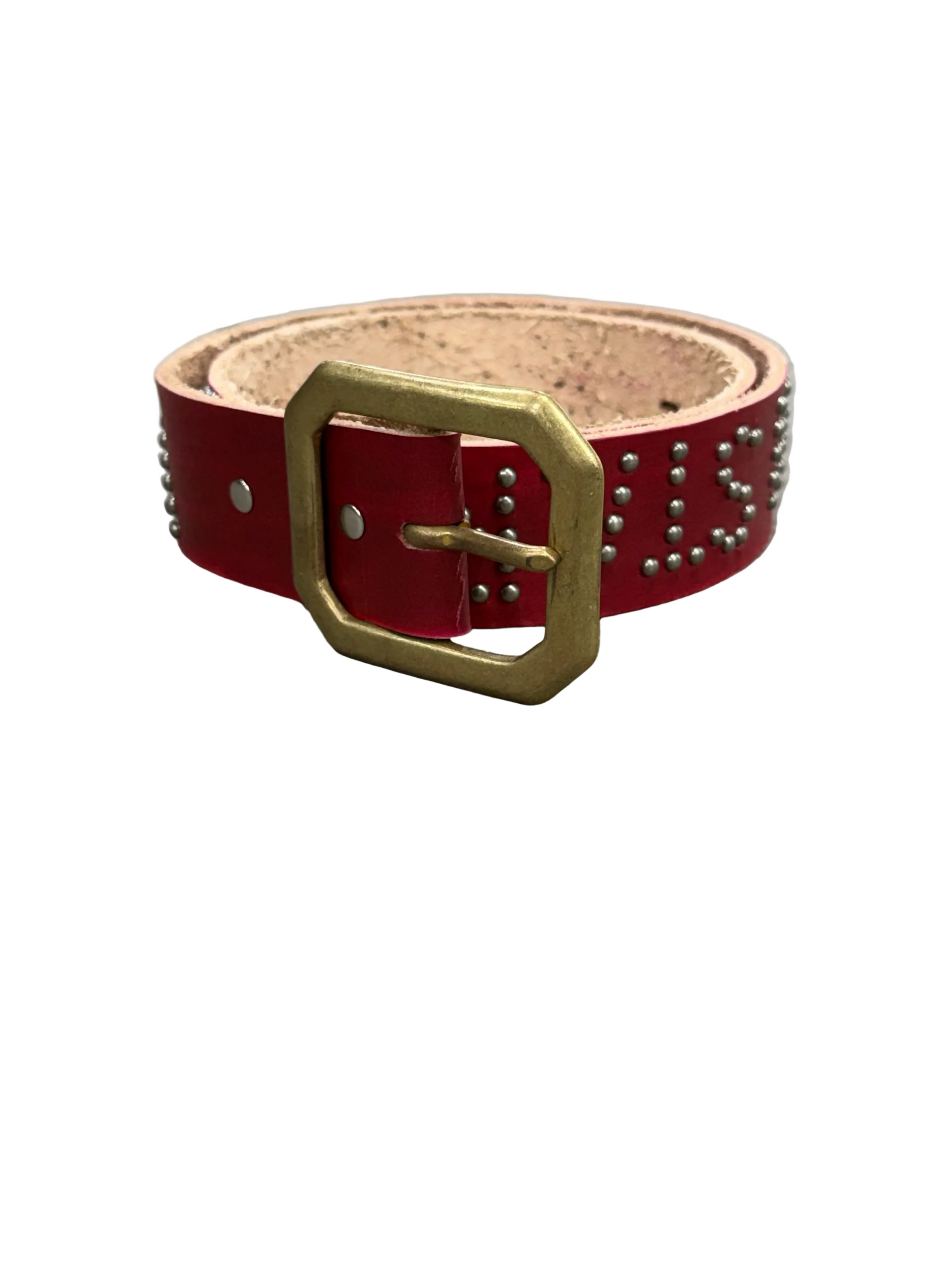 VINTAGE STUDDED BELTS