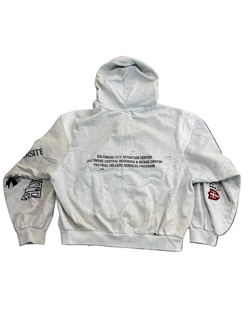 PROTOCOL INDEX DETENTION SERVICES ZIP UP HOODIE