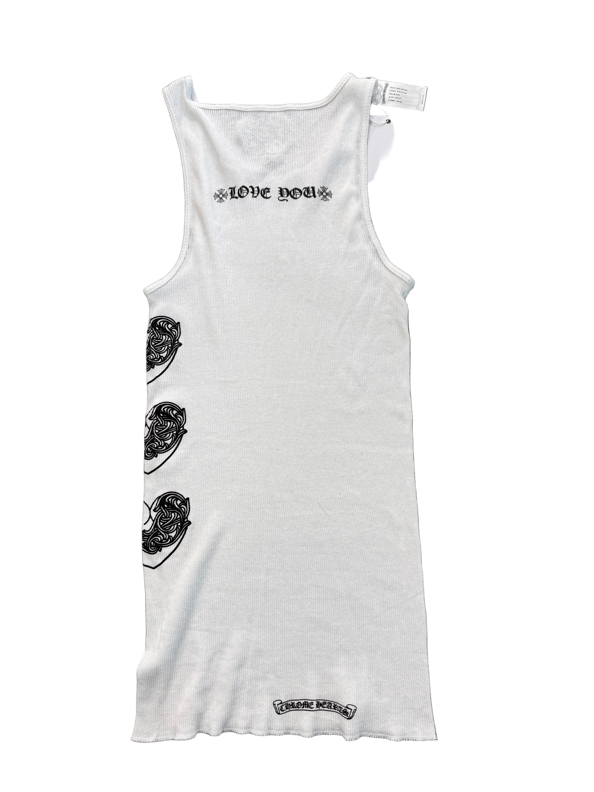 CHROME HEARTS LOVE YOU TANK TOP