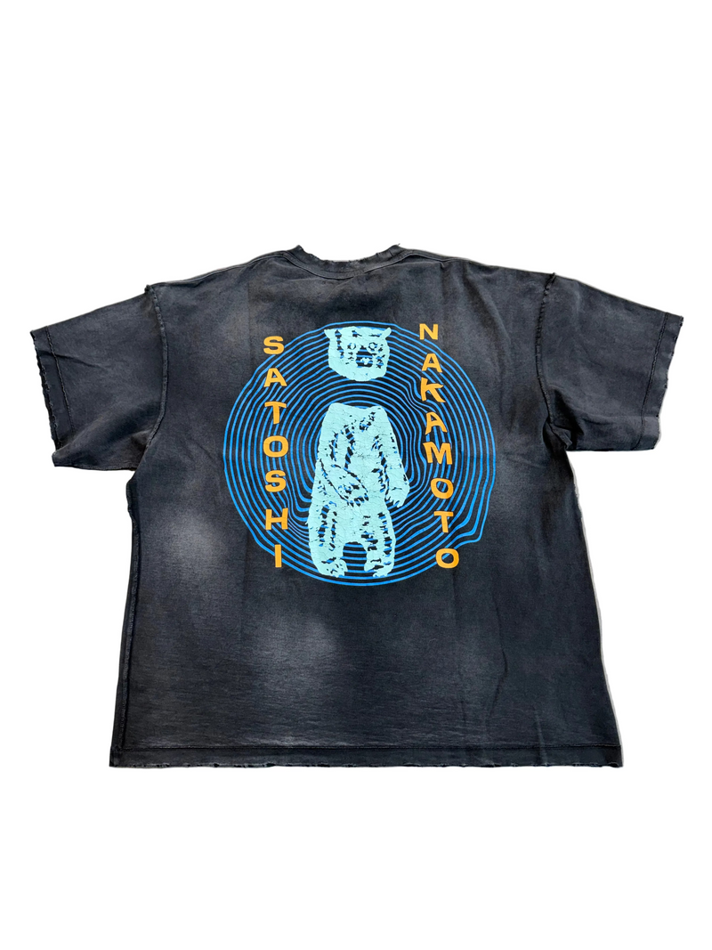 SATOSHI NAKAMOTO 404 IDENTITY NOT FOUND TEE
