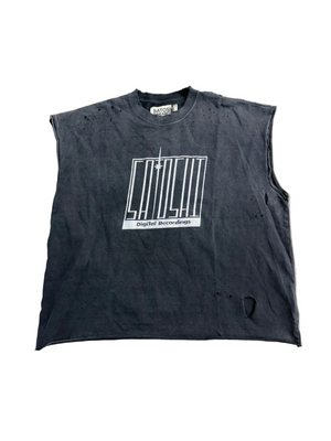 SATOSHI NAKAMOTO DIGITAL CUTOFF TEE