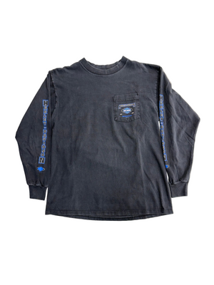 VINTAGE HARLEY DAVIDSON BLUE ACCENT LONGSLEEVE TEE