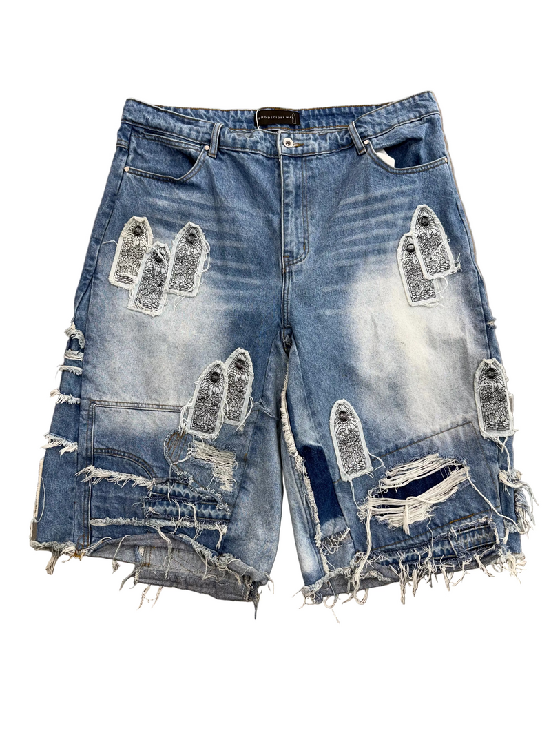 WHO DECIDES WAR ARCH BLOWOUT SHORTS